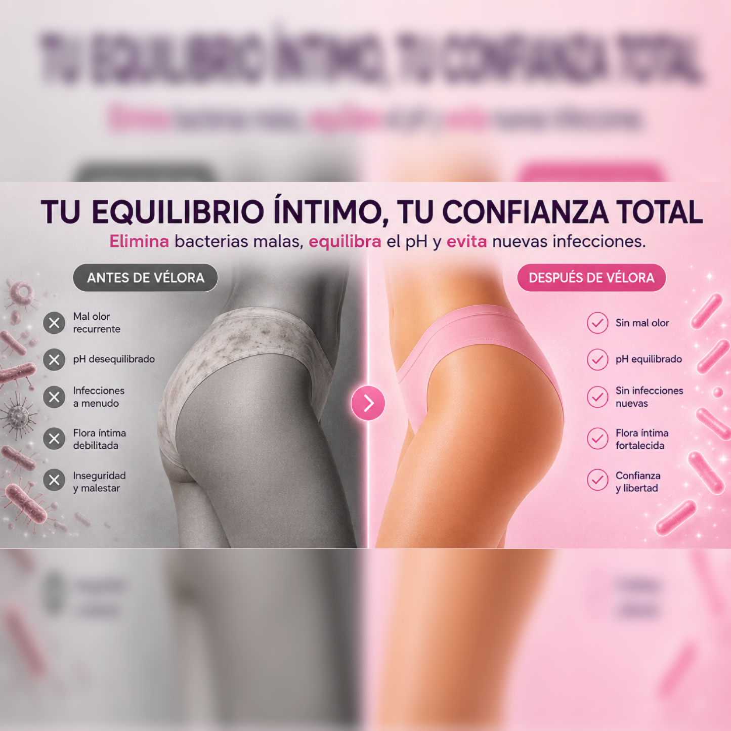 VÉLORA | Probiótico Íntimo Femenino