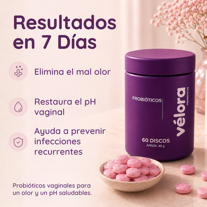 VÉLORA | Probiótico Íntimo Femenino